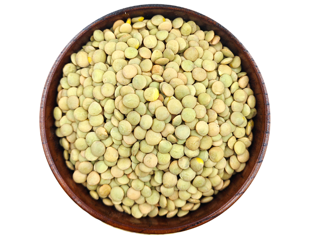 Small green lentils